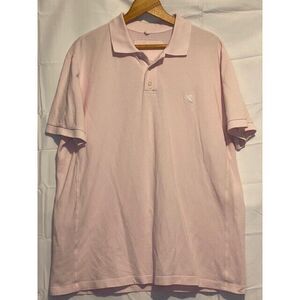 EXPRESS‎ POLO Mens X-LARGE 100% COTTON SHORT SLEEVE PINK